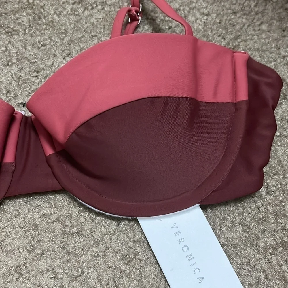 Veronica Beard Dyer Underwire Bikini Top